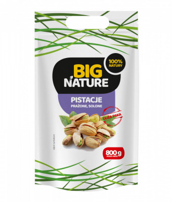 Fistic prajit si sarat 800g Big Nature foto