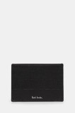 Paul Smith card holder culoarea negru, M1A-7629-PEMBOS