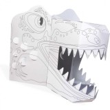 Coloreaza-ti propria Masca 3D T-Rex Fiesta Crafts FCT-3042