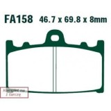 Klocki Ham. Moto. Suzuki Gsx 1250 Sports Touring (10-14)/ Gsf 1250 (Bez Abs) (07-11)/ Gsf 1200 ( -6) 399894 EBCFA158HH