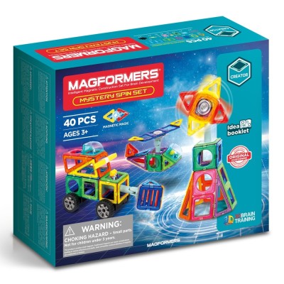 Joc magnetic de constructie Magformers Master Craft Set - Gigantic, 162 piese foto