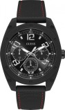 Cumpara ieftin Ceas Barbatesc Guess Dash W1256G1, Quartz, Analog, Inox 46mm, Curea Piele, Cristal Mineral, 5ATM