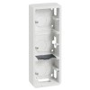 Doza aparenta 3P sau 6 8M verticala AD40 Legrand Mosaic 080283