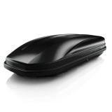 Cutie portbagaj auto Aleo Magic 400 Negru, 400L, deschidere dual side