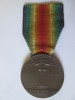 Italia medalia Marele Razboi pentru Civilizatie-Victoria WWI cu panglica originală, Europa