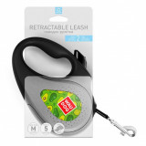 Lesă retractabilă pentru c&acirc;ini AVOCADO 5 m p&acirc;nă la 25 kg mărimea M, COLLAR