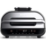 Gratar electric Ninja AG551EU, 2460W, 6 functii, vas gatit 3.8l, friteuza 3.8l, Negru