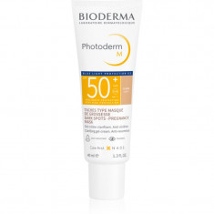 Bioderma Photoderm M crème de protectie anti-acnee SPF 50+ culoare Light 40 ml