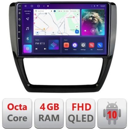 Navigatie VW Jetta 2011-2018 B-JETTB-15 Android Ecran QLED octa core 4+64 carplay android auto KIT-JETTA-15+EDT-E310V3 CarStore Technology