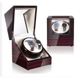 Watch Winder Premium WW20EW &ndash; Finisaj Lemn de Nuc, 2 Spații Rotative