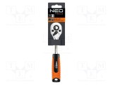 Clichet 1/2 cu comutator 265mm 45 dinți NEO TOOLS