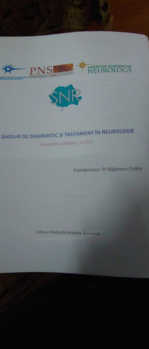 Ghiduri de diagnostic si tratament in neurologie - compilatie