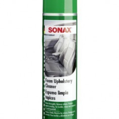 Spuma pentru curatarea tapiteriei Sonax pentru textile si covorase 400 ml