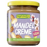 Crema Migdale Bio Vegana Rapunzel 250g - Unt de Nuci Tartinabil