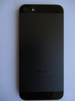 iPhone 5 corp telefon culoare neagra foto