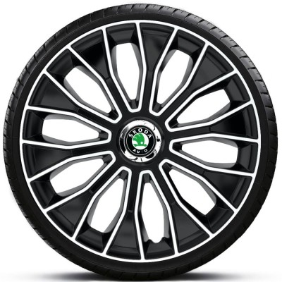 Set 4 Capace Roti, potrivite jantelor de R16, pentru Skoda, model VOLTEC PRO foto