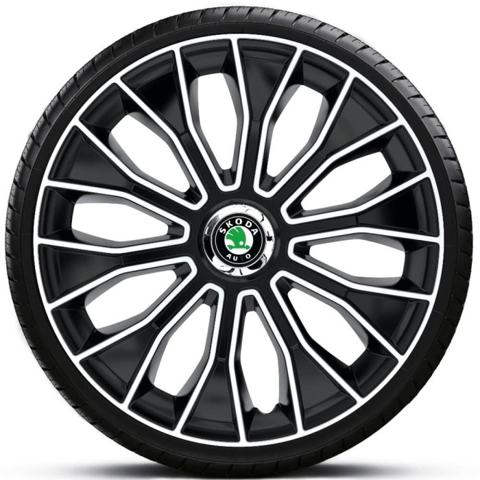 Set 4 Capace Roti, potrivite jantelor de R16, pentru Skoda, model VOLTEC PRO