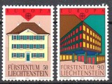 LIECHTENSTEIN 1990, EUROPA CEPT, serie neuzata, MNH, Arhitectura, Nestampilat