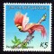 Papua Noua Guinee 1980, Fauna, Pasari, serie neuzata, MNH