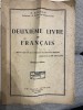 Deuxieme livre de francais par N . SERBAN , illustrations de TH. KIRIACOFF 1943
