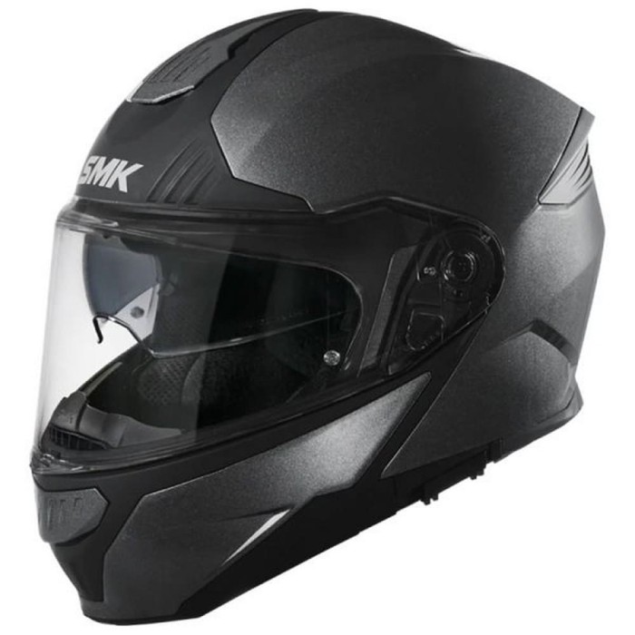 Casca flip up SMK Gullwing negru mat marime XL