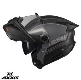 Cumpara ieftin Casca modulabila (flip-up) Axxis GhostFighter SV Bitone C12 gri mat (ochelari soare integrati) Pinlock Ready &ndash; tip viziera: MT-V-36 L (59/60cm)