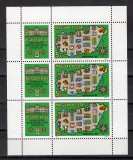 Ungaria1982 - Expo. Internationala de Timbre AGROFILA 82, G&ouml;d&ouml;llő,MC 3 serii,MNH, Nestampilat