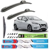 Cumpara ieftin Ștergătoare Nissan Micra K14 (2017&ndash;2023) TeamCar&reg; &ndash; Set Complet