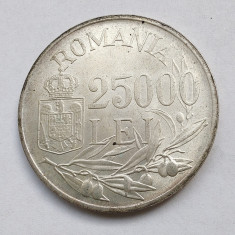 Romania - 25000 Lei 1946 - Argint - (#2A)