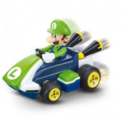 Masinuta cu telecomanda Carerra Mario Kart Mini RC Super Mario - Luigi foto