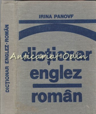 Dictionar Roman-Englez - Irina Panovf foto