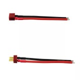 Set Mufă T Tată-Mamă cu Cablu Siliconic 14AWG, 30A, 10cm