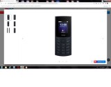 Telefon mobil Nokia 110 4G (2024), Dual SIM, Midnight Blue