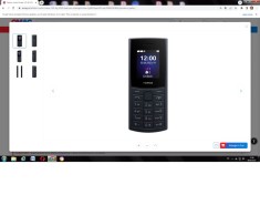 Telefon mobil Nokia 110 4G (2024), Dual SIM, Midnight Blue