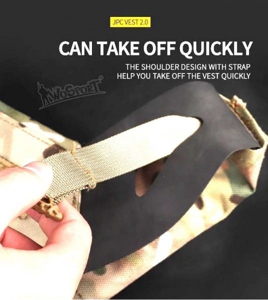 JPC Vesta Tactica 2.0 - Multicam [WOSPORT]