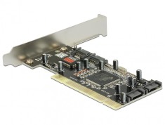 PCI la 4 x SATA cu RAID, Delock 70154