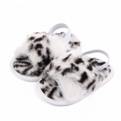 Sandalute cu imprimeu leopard - Pufosila (Marime Disponibila: 9-12 luni foto
