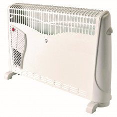 Convector electric cu functie de programare, 2500 W, 3 trepte, alb foto