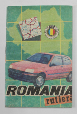 ROMANIA RUTIERA , GHID HARTA , ANII &amp;#039;90 foto