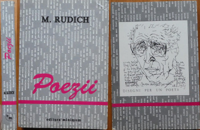 M. Rudich , Poezii , Editura Minimum Tel Aviv , 1995 foto