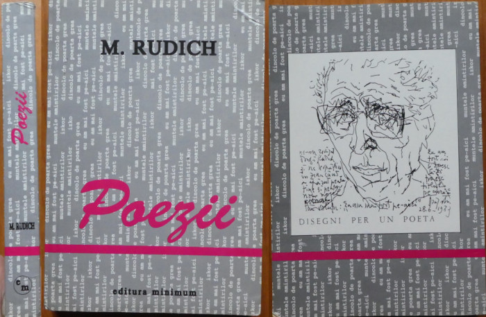 M. Rudich , Poezii , Editura Minimum Tel Aviv , 1995