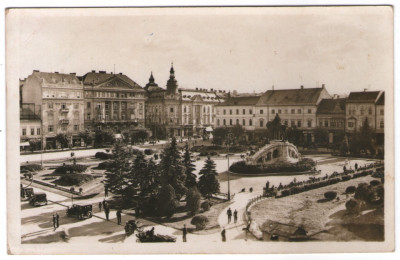 1940 - Cluj Napoca, piata Matei Corvin (jud. Cluj) foto