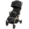 Carucior Sport AppeKids , Upp , Ultracompact, Pliere automata, De la nastere la 22kg - Jet Black