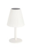Cumpara ieftin Veioza solara otel alb 20x36 cm