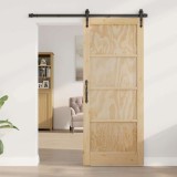 Ușa Interioară &#039;ORKDAL&#039;83x202x4 cm Ușă Din Lemn Masiv Din Pin