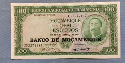 Mozambic - 100 Escudos (1976) sC522 foto