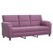 Set de canapea 2 pcs Violet Catifea - 4