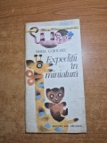 carte pentru copii - expeditii in miniatura - din anul 1980
