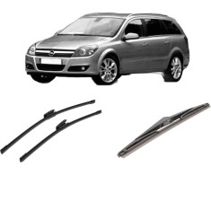 Set 3 stergatoare OPEL ASTRA H Estate (A04) 2004-2014, pentru parbriz si luneta, Bosch Twin-Aerotwin Multi