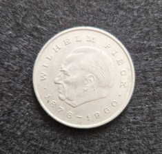 moneda Germania RDG 20 Mark 1972 Wilhelm Pieck 33 mm tiraj mic cupru nichel
